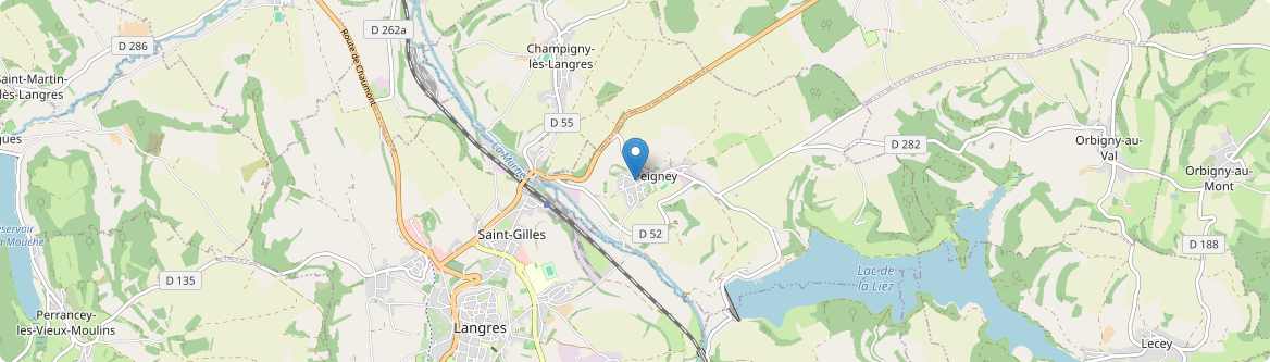 Peigney - Carte
