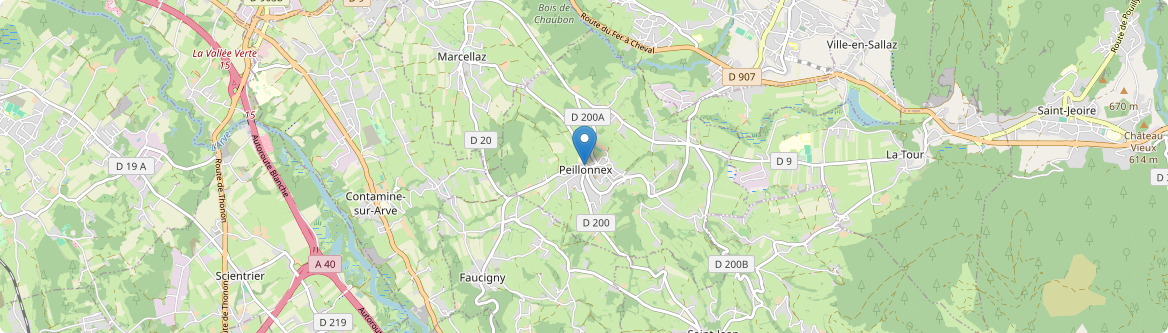 Peillonnex - Carte