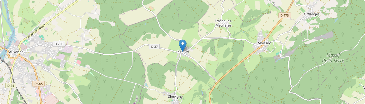 Peintre - Carte