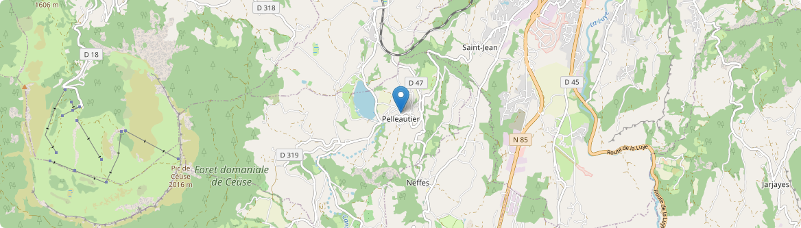 Pelleautier - Carte