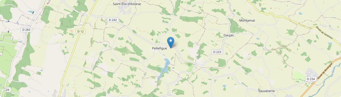 Pellefigue - Carte
