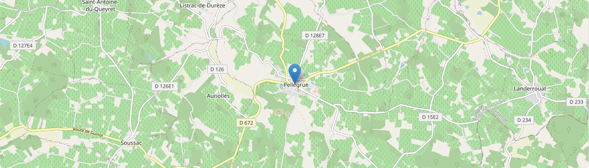 Pellegrue - Carte