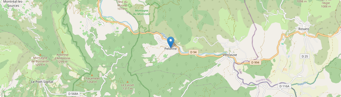 Pelonne - Carte
