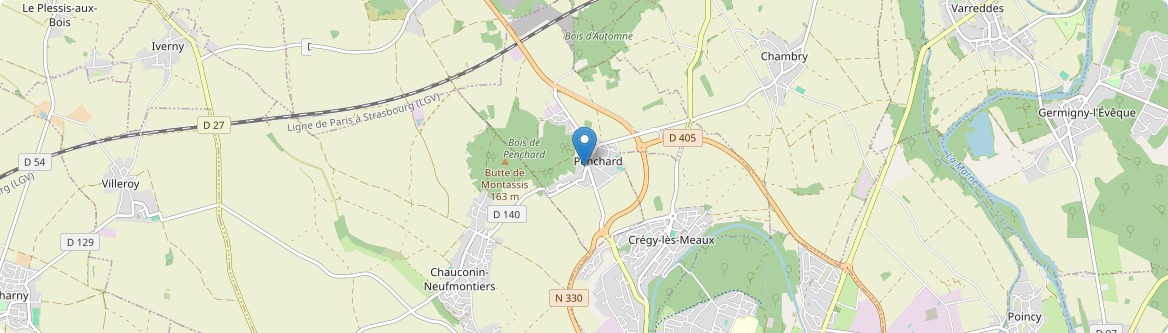 Penchard - Carte