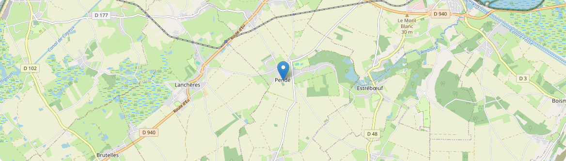 Pendé - Carte