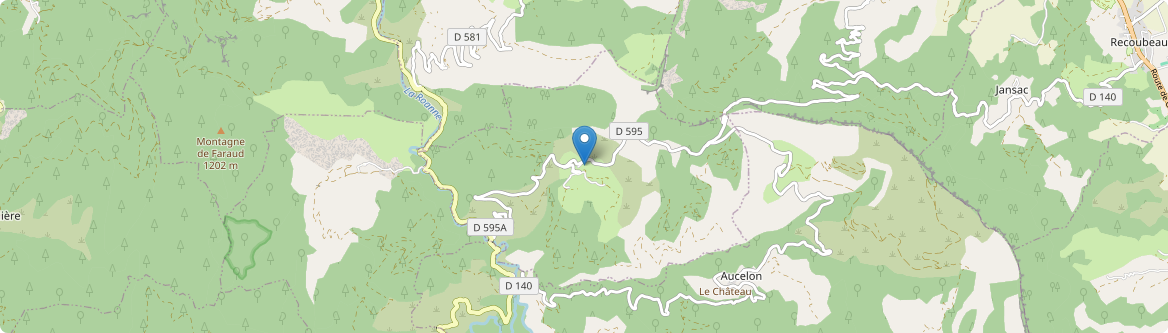 Pennes-le-Sec - Carte
