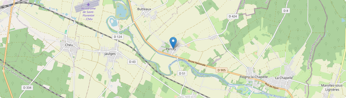 Percey - Carte