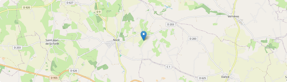 Perche en Nocé - Carte