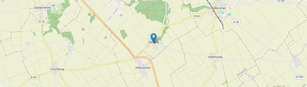 Périgny - Carte