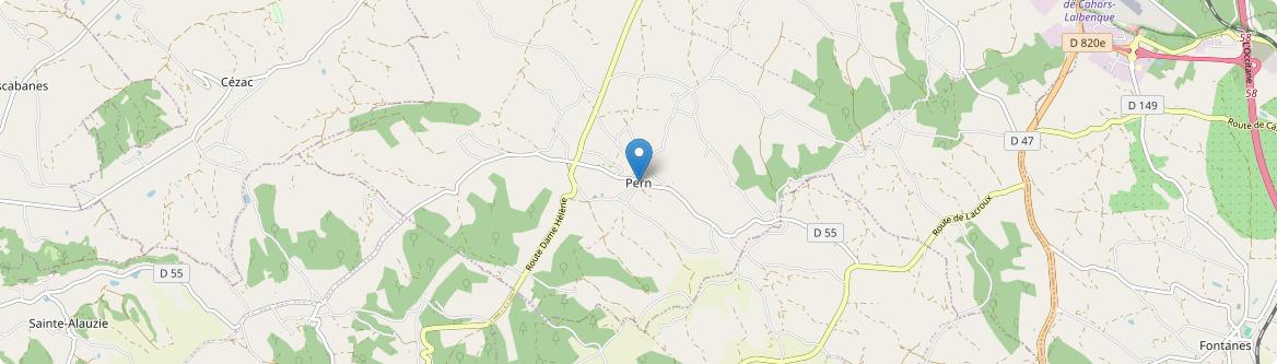 Pern - Carte