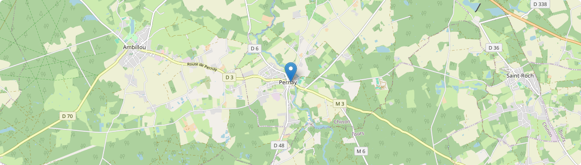 Pernay - Carte