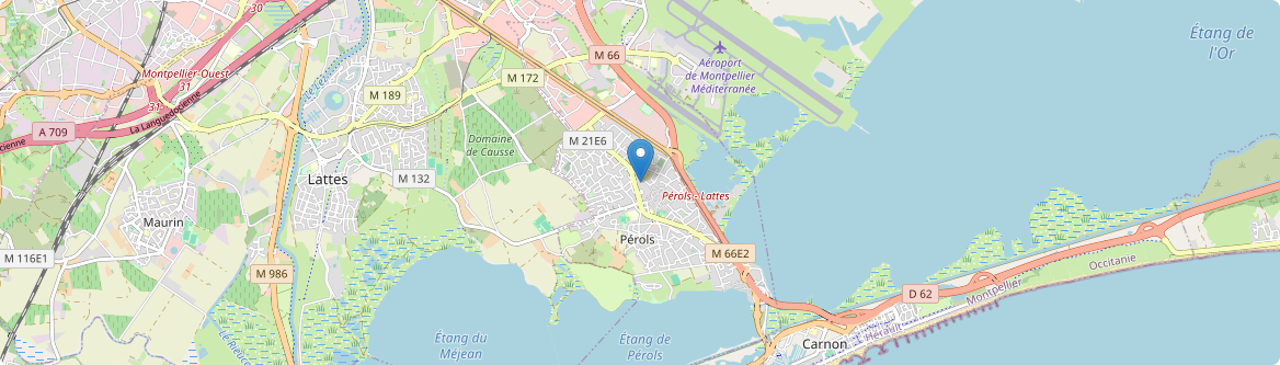 Pérols - Carte