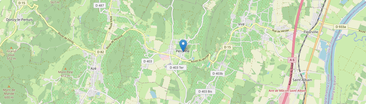 Péronne - Carte