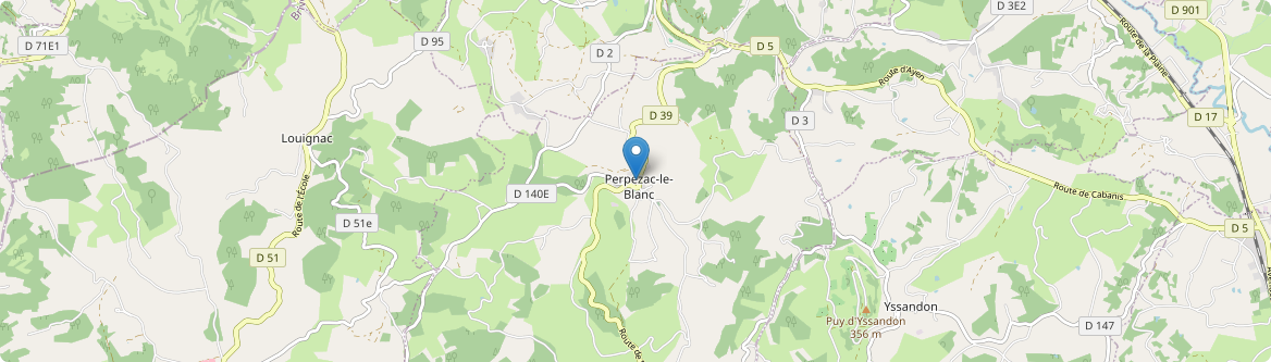 Perpezac-le-Blanc - Carte