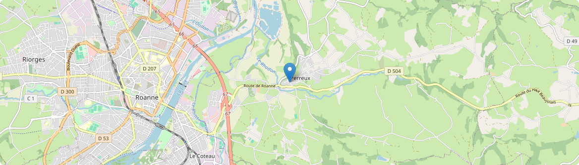 Perreux - Carte