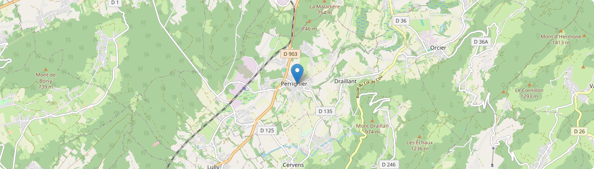 Perrignier - Carte