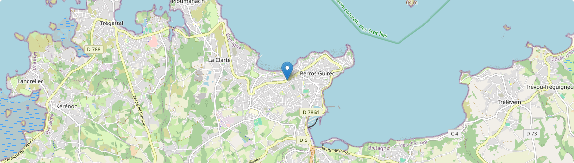 Perros-Guirec - Carte
