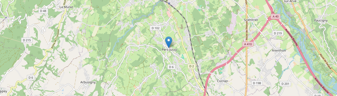 Pers-Jussy - Carte