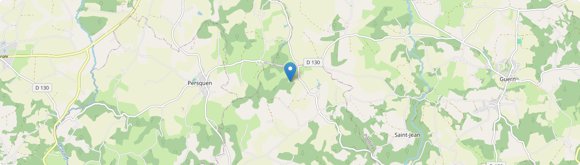 Persquen - Carte