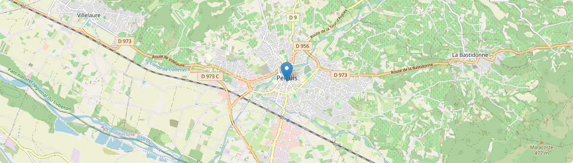 Pertuis - Carte