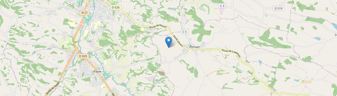 Pessan - Carte