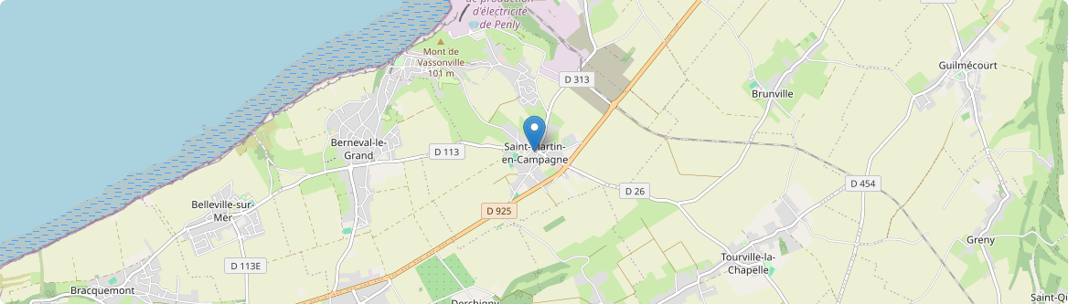 Petit-Caux - Carte