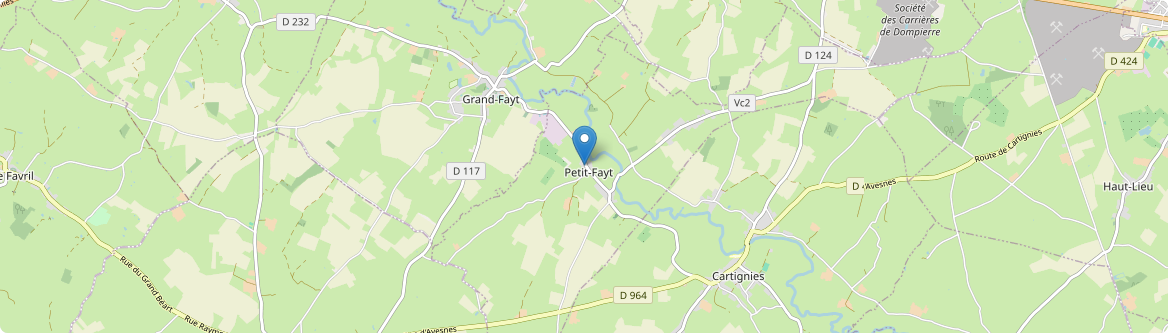 Petit-Fayt - Carte