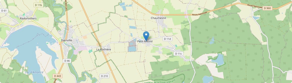 Petit-Mesnil - Carte