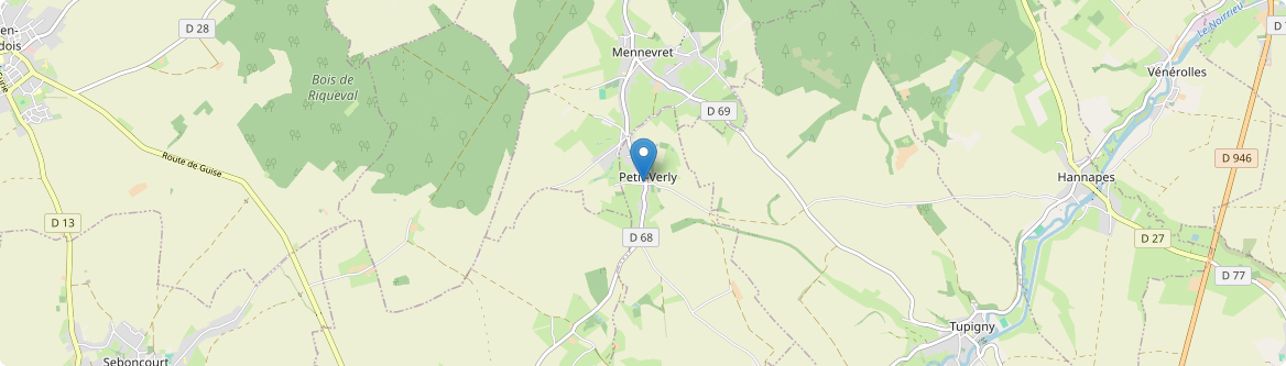 Petit-Verly - Carte