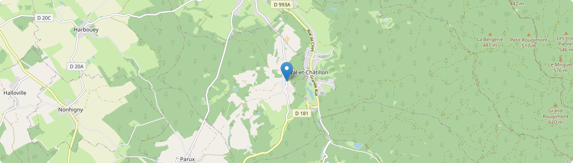 Petitmont - Carte