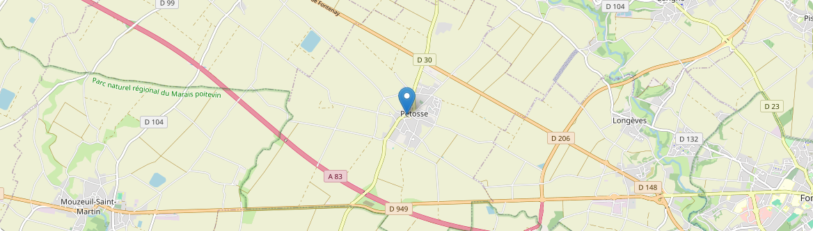 Petosse - Carte
