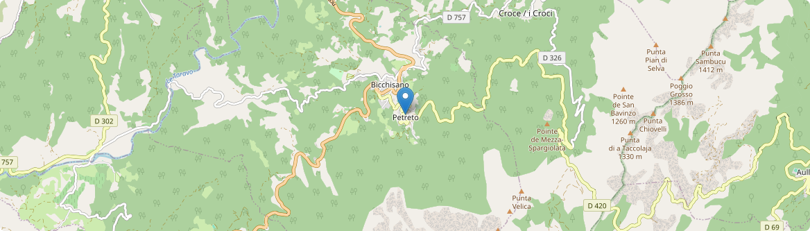 Petreto-Bicchisano - Carte