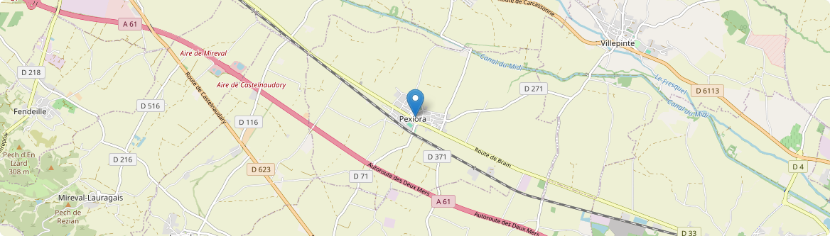 Pexiora - Carte