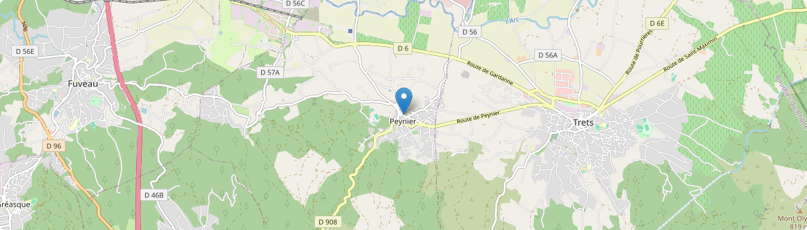 Peynier - Carte