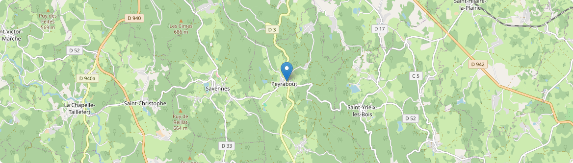 Peyrabout - Carte