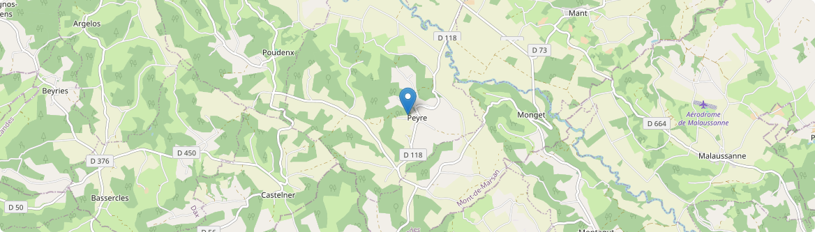 Peyre - Carte