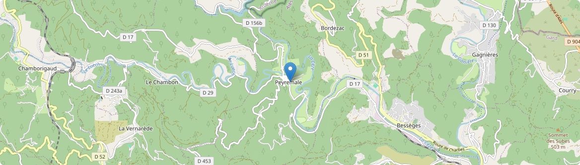 Peyremale - Carte