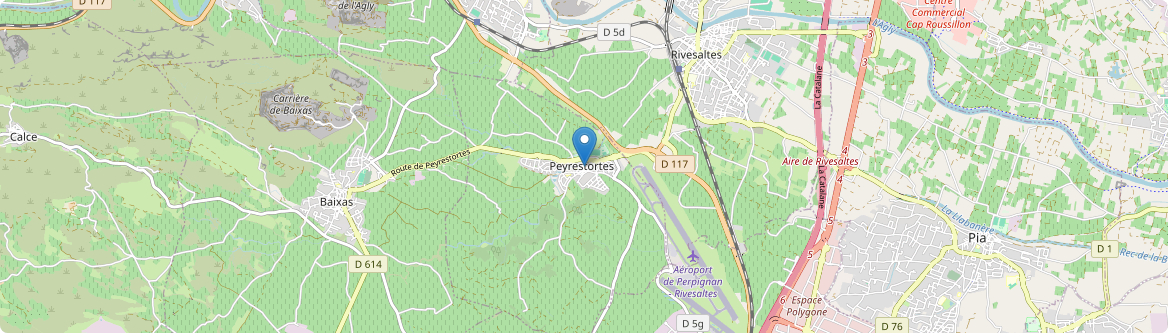 Peyrestortes - Carte