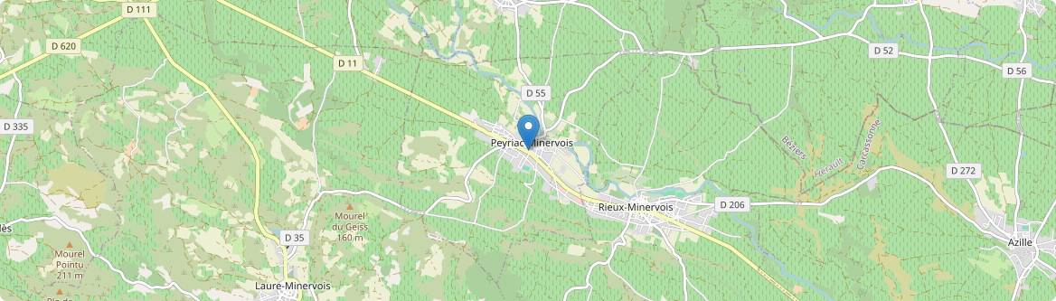 Peyriac-Minervois - Carte