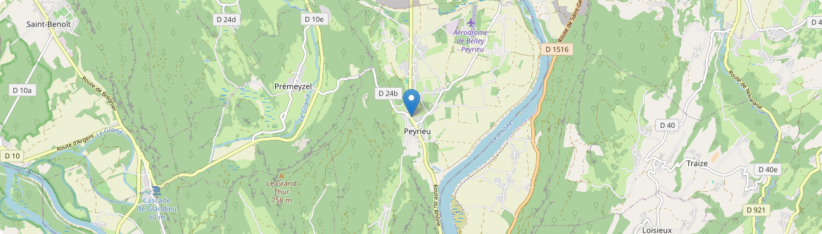 Peyrieu - Carte
