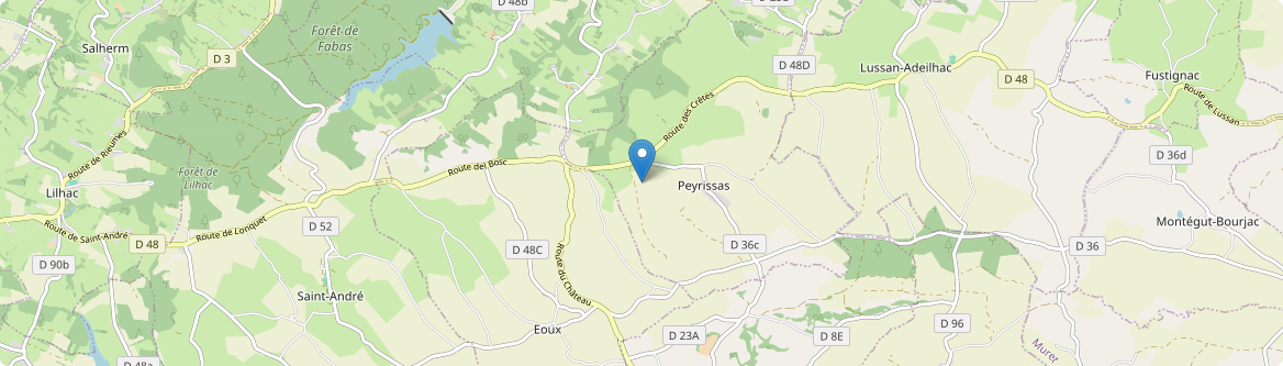 Peyrissas - Carte