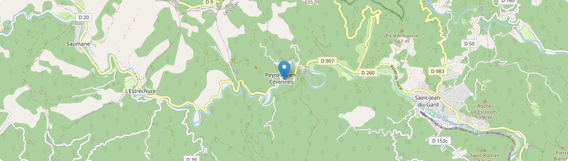 Peyrolles - Carte