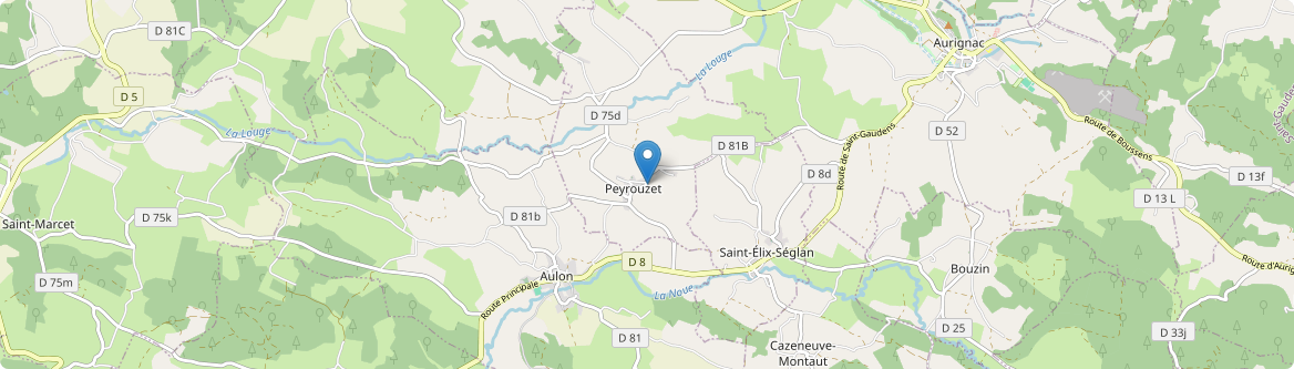 Peyrouzet - Carte