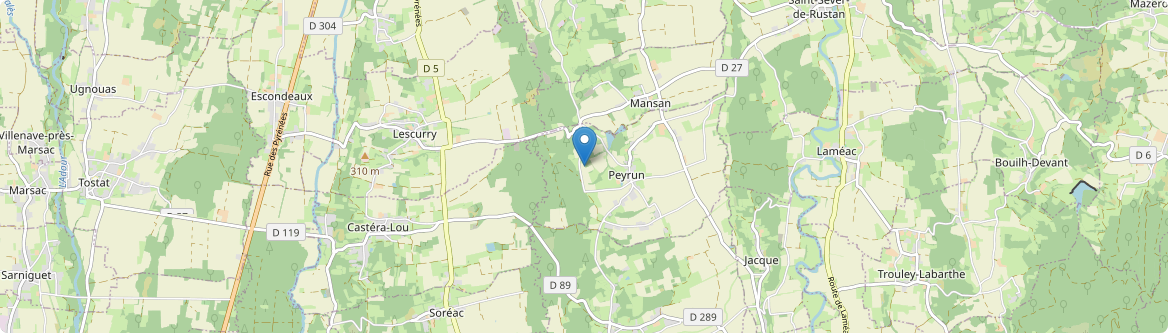 Peyrun - Carte