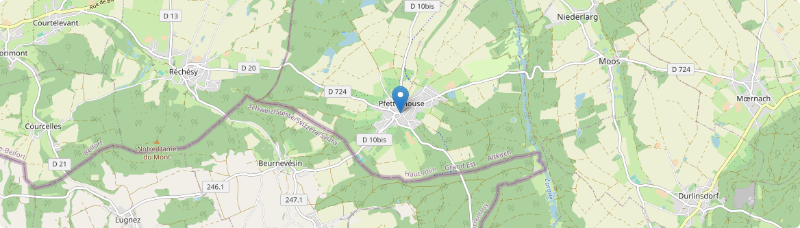 Pfetterhouse - Carte