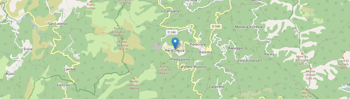 Pie-d'Orezza - Carte