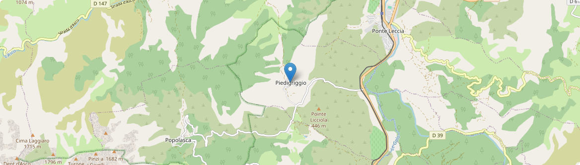 Piedigriggio - Carte