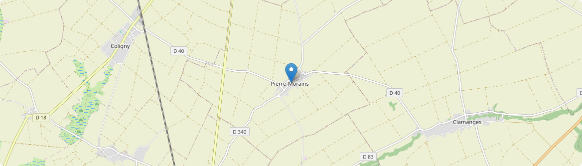 Pierre-Morains - Carte