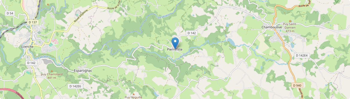 Pierrefitte - Carte