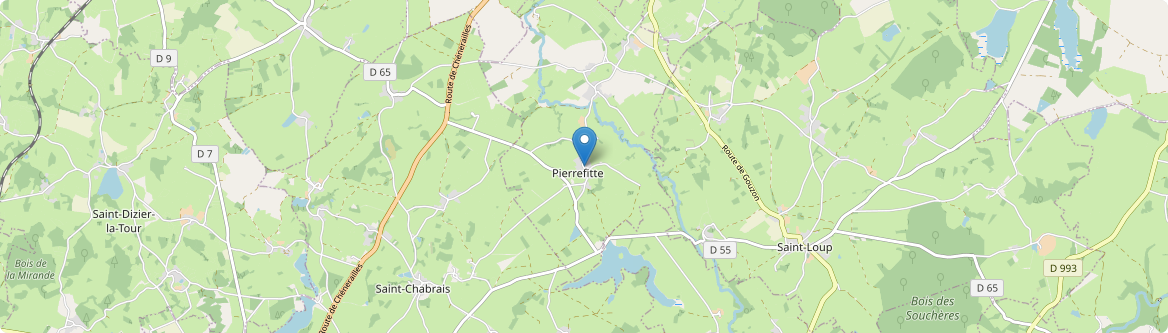 Pierrefitte - Carte